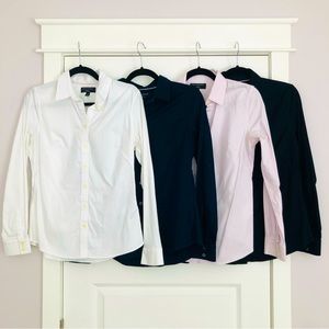 Banana Republic non-iron collared shirt size 10 (4 shirt bundle)